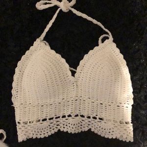 Cute crochet top with pads
